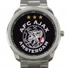 AFC Ajax Amsterdam Football Club Logo Unisex Sport Metal Watch