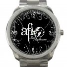 AFI Sing the Sorrow Logo Unisex Sport Metal Watch