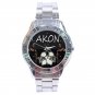 Akon American Singer Unisex Stainless Steel Analogue Watch