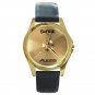 Alesis SURGE Cymbal Unisex Round Gold Metal Watch