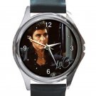 Scarface Movie Tony Montana Al Pacino Unisex Round Metal Watch