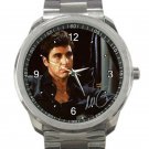 Scarface Movie Tony Montana Al Pacino Unisex Sport Metal Watch