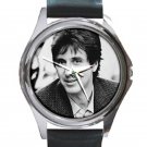 Al Pacino In Black & White Color Unisex Round Metal Watch
