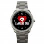 Alkaline Trio Rock Band Logo Unisex Sport Metal Watch