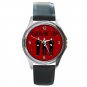Alkaline Trio Rock Band Members Unisex Round Metal Watch