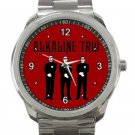 Alkaline Trio Rock Band Members Unisex Sport Metal Watch