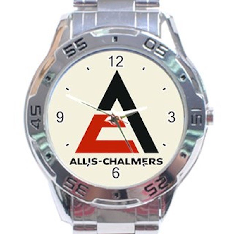 Allis-Chalmers Logo Unisex Stainless Steel Analogue Watch