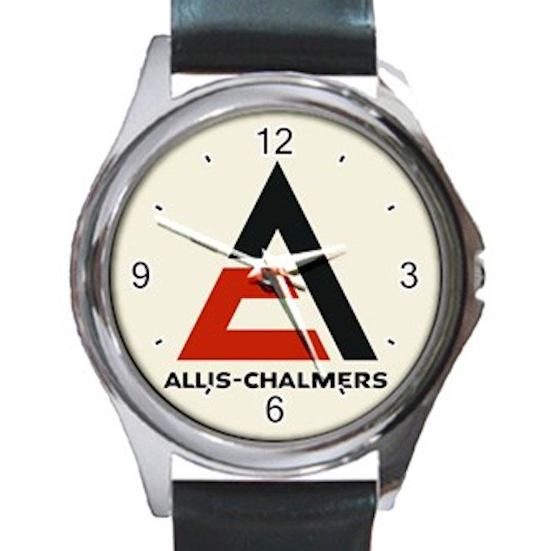 Allis-Chalmers Logo Unisex Round Metal Watch