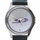 Pioneer ib-Flat Subwoofer Slim Speaker Unisex Round Metal Watch