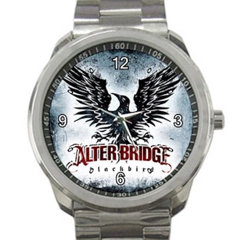 Alter Bridge Blackbird Logo Unisex Sport Metal Watch
