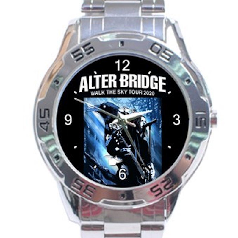 Alter Bridge Walk The Sky Tour 2020 Unisex Stainless Steel Analogue Watch