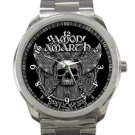 Amon Amarth Skull and Axes Unisex Sport Metal Watch