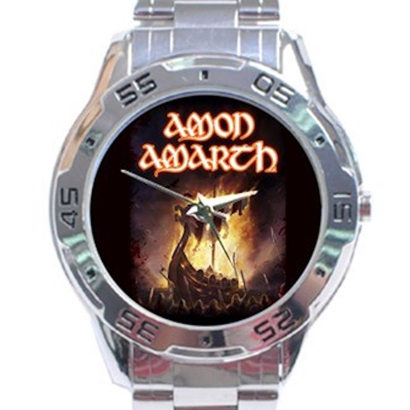 Amon Amarth 1000 Burning Arrows Unisex Stainless Steel Analogue Watch