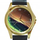 Angels & Airwaves - The Dream Walker Unisex Round Gold Metal Watch