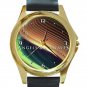 Angels & Airwaves - The Dream Walker Unisex Round Gold Metal Watch