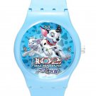 102 Dalmatians Puppies To The Rescue ICE Style Round TPU Medium Sports Watch-Blue