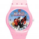 102 Dalmatians Cruella De Vil ICE Style Round TPU Medium Sports Watch-Pink
