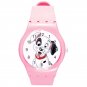 102 Dalmatians Cute Happy Puppy ICE Style Round TPU Medium Sports Watch-Pink
