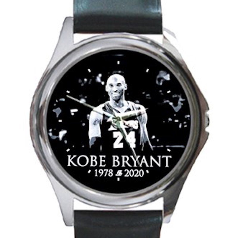 Remembering Kobe Bryant 1978-2020 Unisex Round Metal Watch