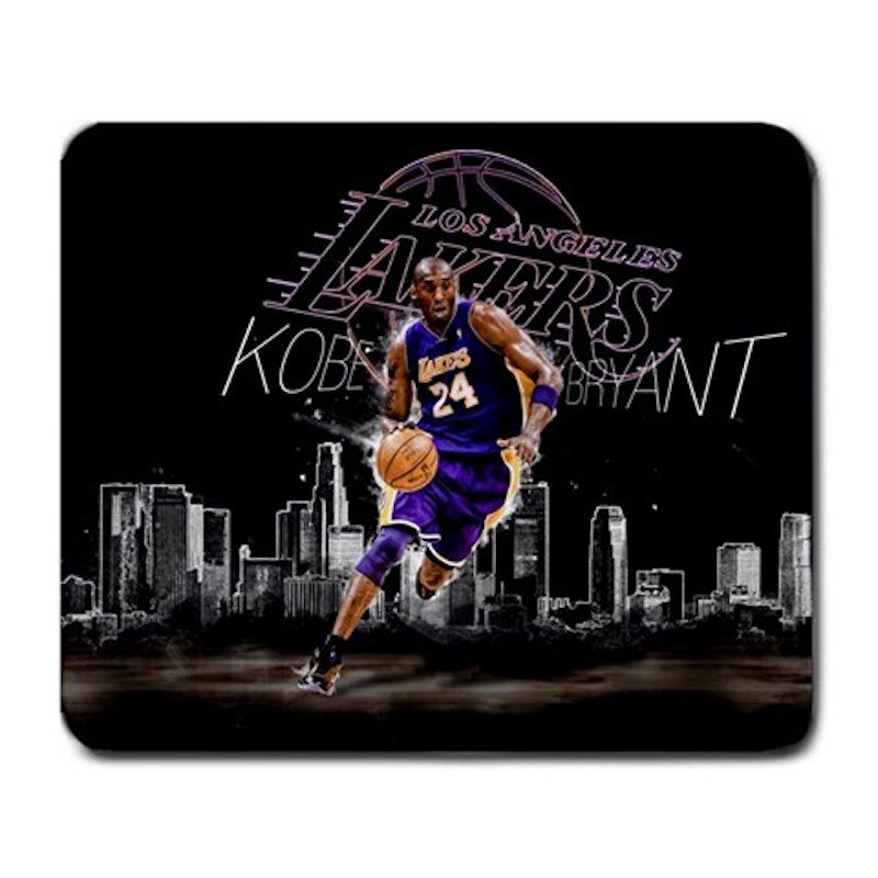Kobe Bryant Playing Basketball Large Rectangular Durable Heat-Resistant Mouse Pad