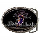 Kobe Bryant & Basketball High Quality Metal Chrome Belt Buckle