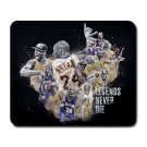 Basketball Legends Never Die Kobe Bryant Large Rectangular Durable Heat-Resistant Mouse Pad
