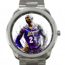 Kobe Bryant Art Portrait Unisex Sport Metal Watch