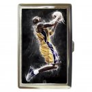 Kobe Bryant Basketball Player Legend Silver Chrome Cigarette Money/ Credit Card Case