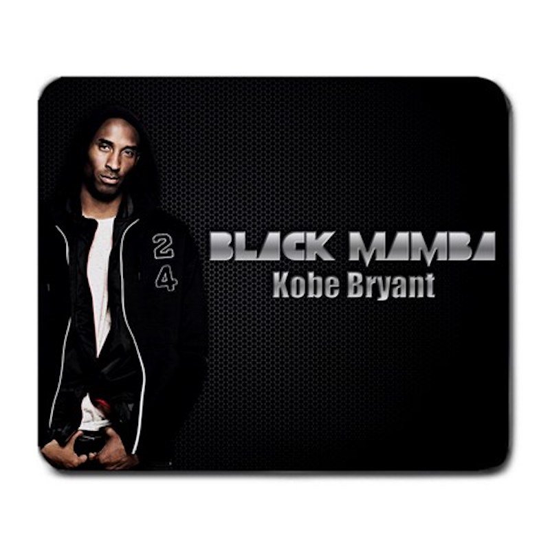 Kobe Bryant Black Mamba Large Rectangular Durable Heat-Resistant Mouse Pad
