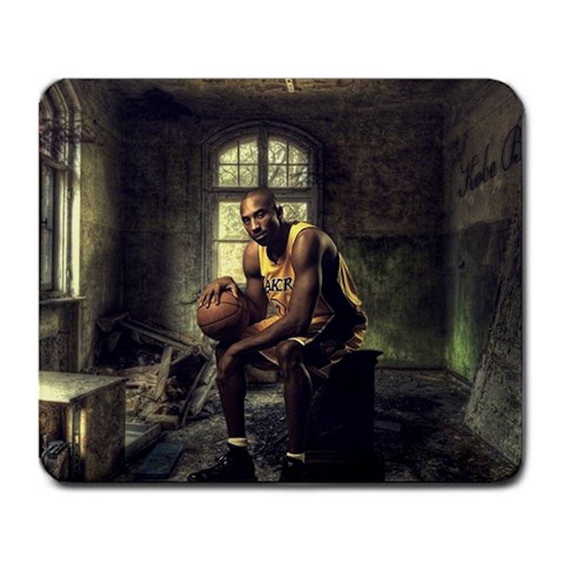 Kobe Bryant Photo Large Rectangular Durable Heat-Resistant Mouse Pad