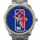 Kobe Bryant Basketball Logo Unisex Sport Metal Watch