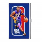 Kobe Bryant Basketball Logo Silver Plated Business Card/ Credit Cards Holder