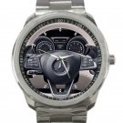 Mercedes AMG SLC 43 Steering Wheel Unisex Sport Metal Watch