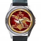 Budweiser Eagle Logo Unisex Round Metal Watch