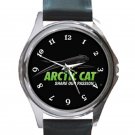 Arctic Cat Panther Logo Unisex Round Metal Watch