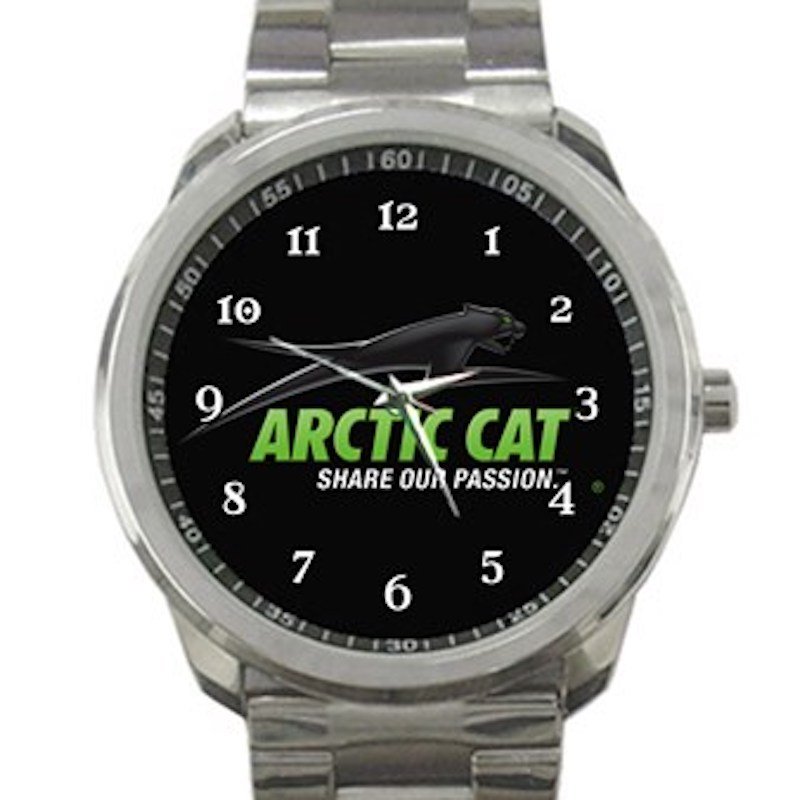 Arctic Cat Panther Logo Unisex Sport Metal Watch