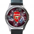 Arsenal Football Club Logo 1 Unisex Round Metal Watch