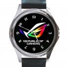 ASUS Republic Of Gamers Logo Unisex Round Metal Watch