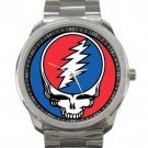 Grateful Dead - Steal Your Face - Classic Stainless Unisex Sport Metal Watch