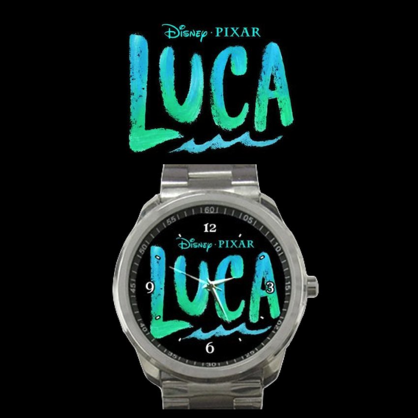 Disney and Pixar's Luca Movie Unisex Sport Metal Watch