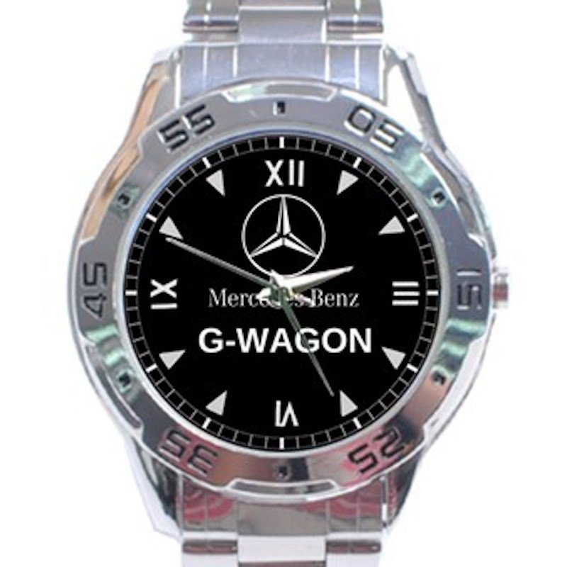 New Mercede Benz G-Wagon Muscle Car Unisex Stainless Steel Analogue Watch