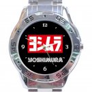 Yoshimura R&D Logo Unisex Stainless Steel Analogue Watch
