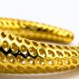 D-STRUTURA B, Bracelet. Small size. 18k Gold Plated Brass