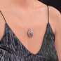 HONEYBIT Pendant with chain. 18k Gold Plated Brass.