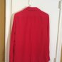Ralph Lauren (size S) RED Lace-Up Tunic Blouse NEW WITH TAGS (small)