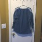 Ralph Lauren POLO Indigo Blue Linen Silk Shirred Blouse NWT (small and large available)