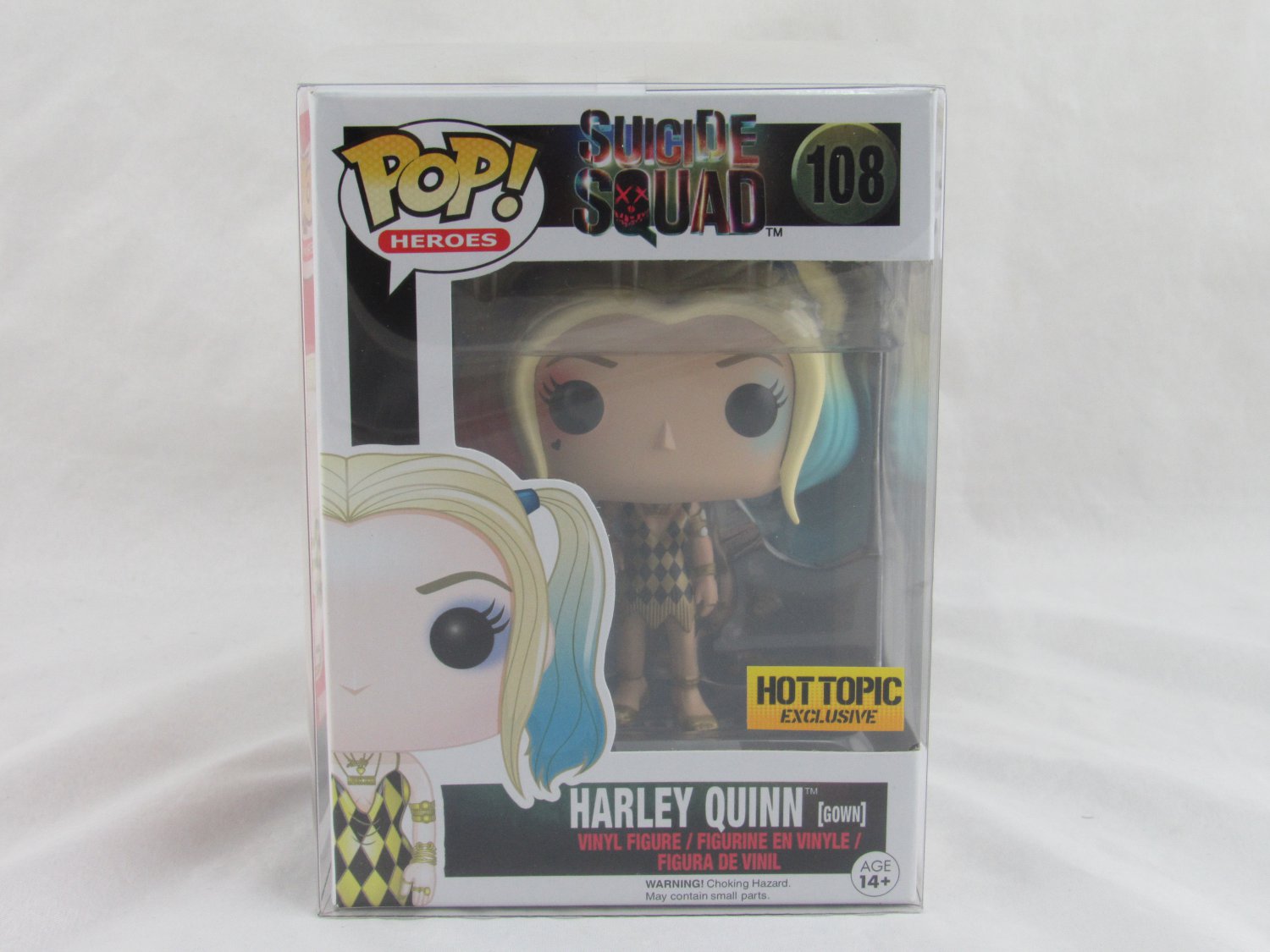 Funko Pop! Suicide Squad Harley Quinn (Gown) #108 Hot Topic Exclusive