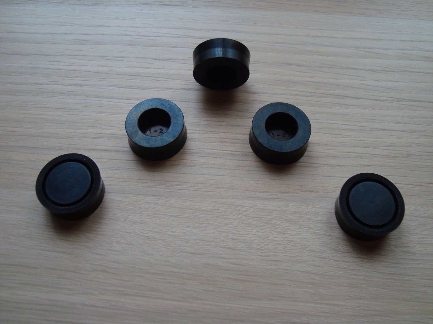 MP-532, IZH-46, MP-46 sealing cuffs of durable reliable rubber, repair set composed 5 seals.