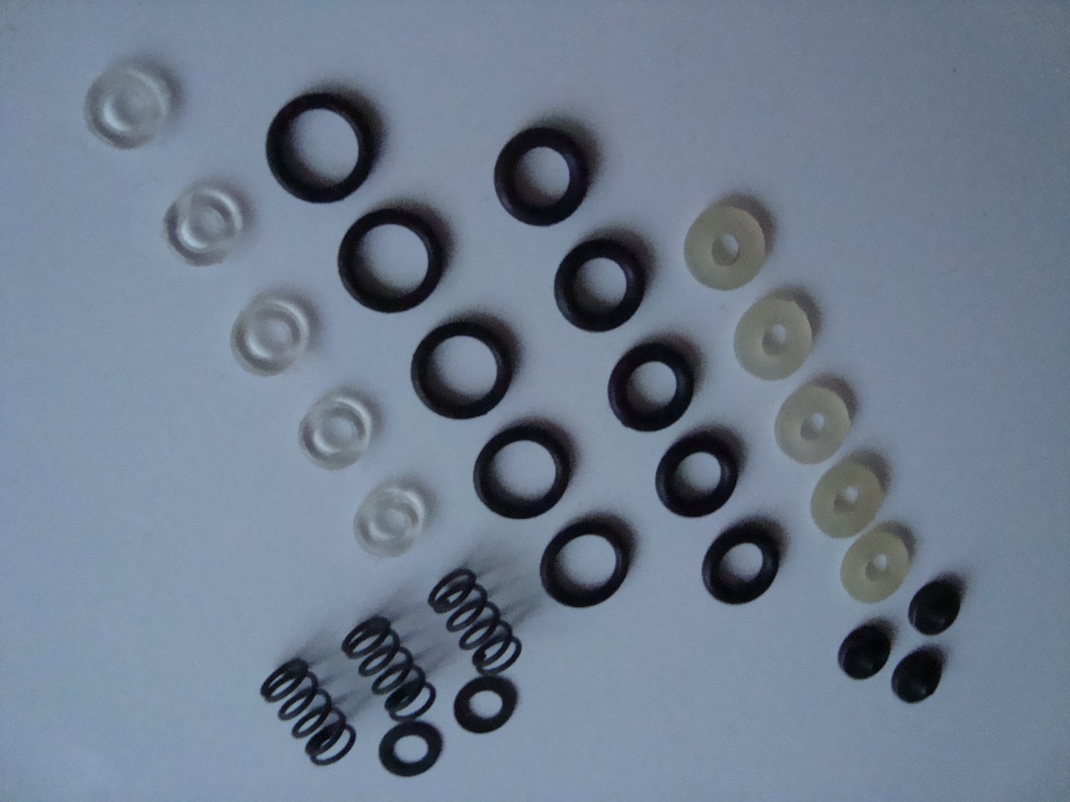 mp-654k, mp-661k sealing o-rings, spring valve, needles, modernization spare parts for tuning baikal