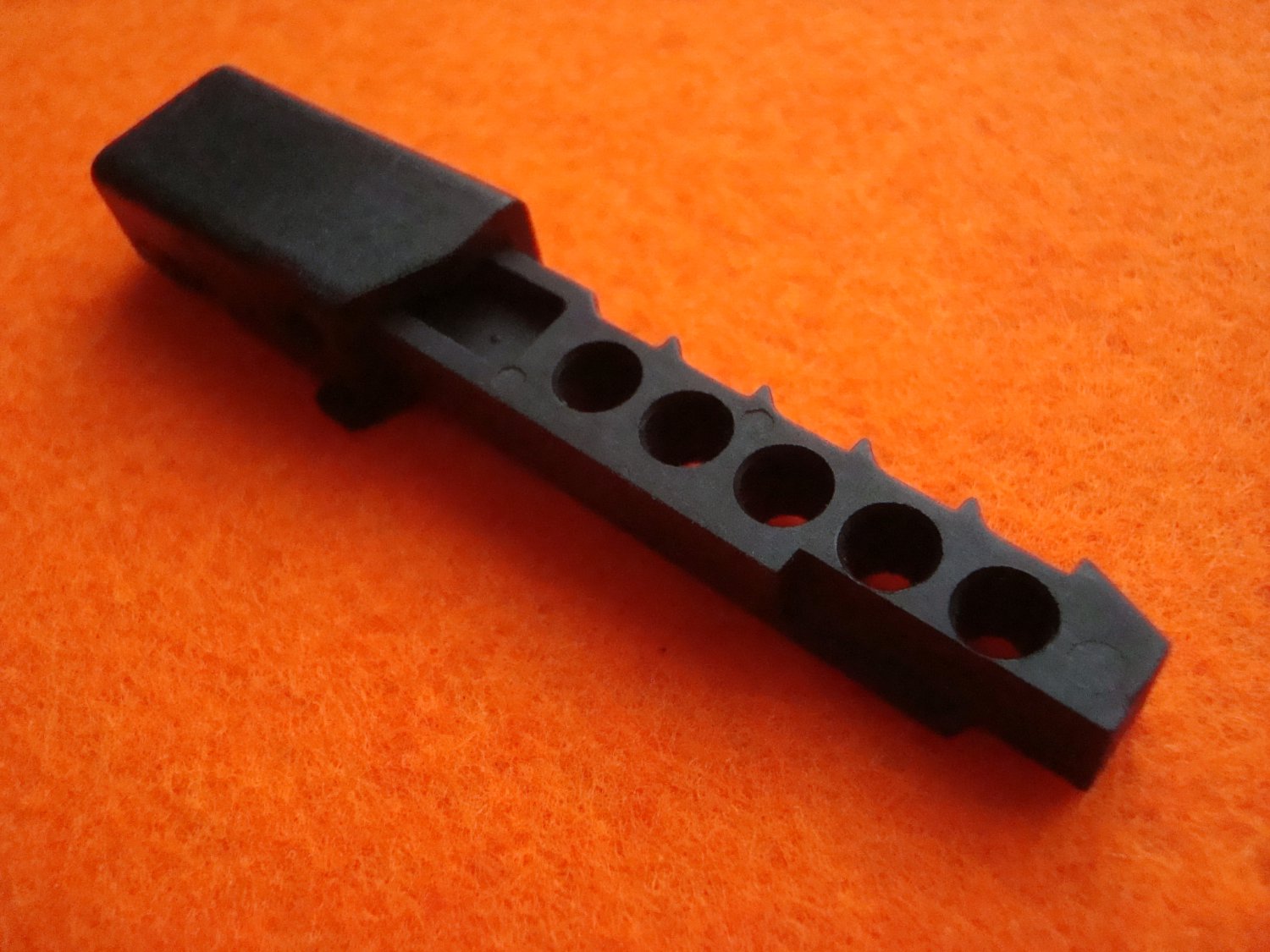 Magazine with safety cover for the MP-61 and IZH-61 modernization made of durable plastic on order.